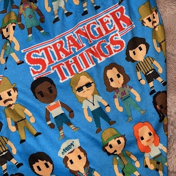 NWOT - Stranger Things SUPER SOFT  Pajama Bottoms - Medium - Picture 3 of 5